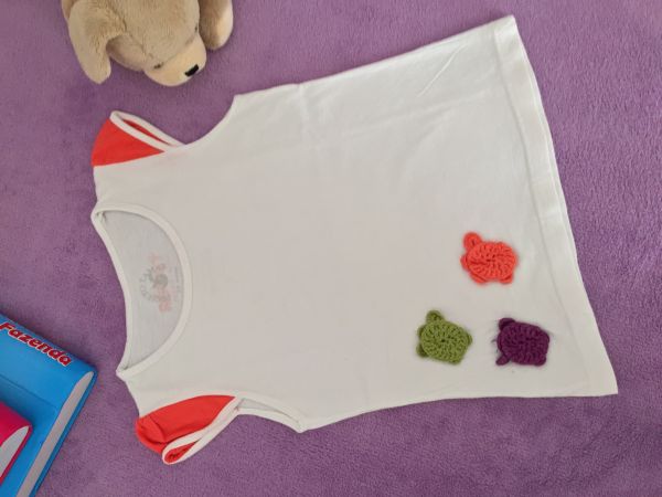 Camiseta Regata Projeto Tamar Tam 24 meses