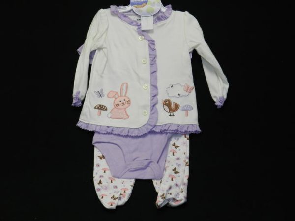 Kit Casaco, Body e Calça - BabiesRus