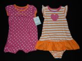 Kit Macacão Curto e Vestido com Calcinha - Carters