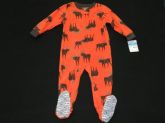 Macacão Pijama em Fleece Alce - Carter`s