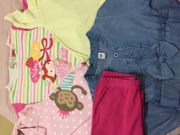 Lote de roupas menina Tam 24 meses