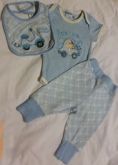 Kit Body, Culote e Babador - Baby Way