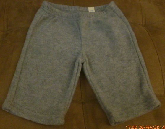 Calça Fleece - 0 a 3 meses - The Children`s Place