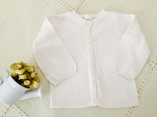 Cardigã H&M importado Tam 6-9 meses