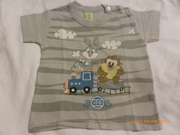 Camiseta Manga Curta - Baby Looney Tunes
