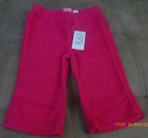Calça Fleece - 6 a 9 meses - The Children`s Place