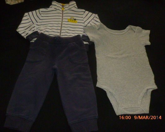 Kit 3 Peças Barquinho - Carter's