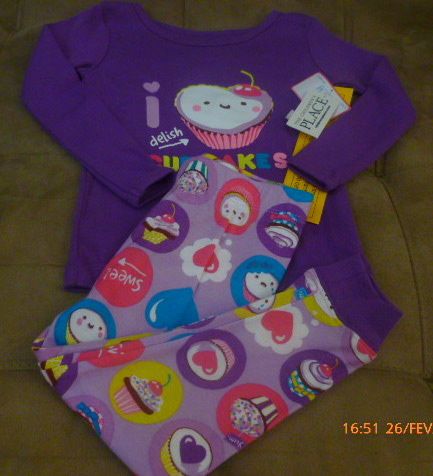 Pijama Espaço - 2 anos - The Children`s Place