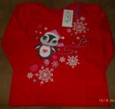 Camiseta Pinguim - 18 a 24 meses -The Children`s Place