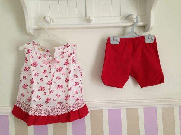 Conjunto blusa e short Tam M
