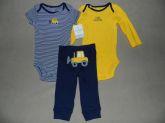 Kit 3 Peças Trator - Carter`s