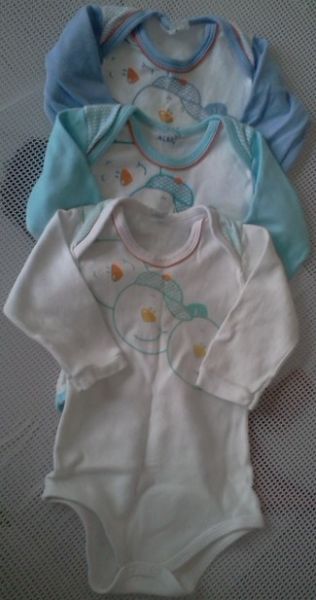 Kit 3 Bodys Ursinho - Mafessoni Kids