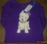 Camiseta Cachorrinha - 18 a 24 meses - The Children`s Place
