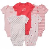 Kit 5 Bodys Menina - 24 meses - Carter`s