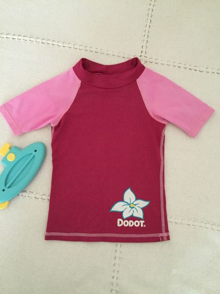Blusa manga curta, importado Dodot Tam 18 meses