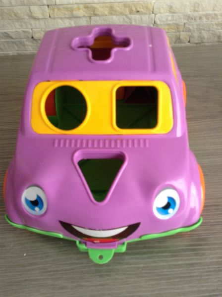 Carrinho de Encaixar Formas - Baby Car