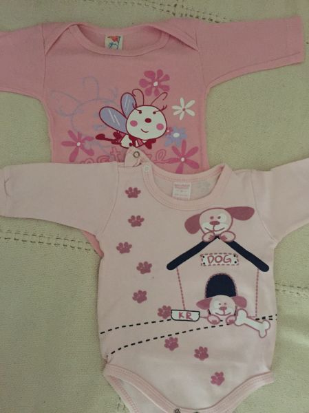 2 body manga comprida tam M