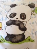 Toalha Felpuda com Fralda Panda - Colibri