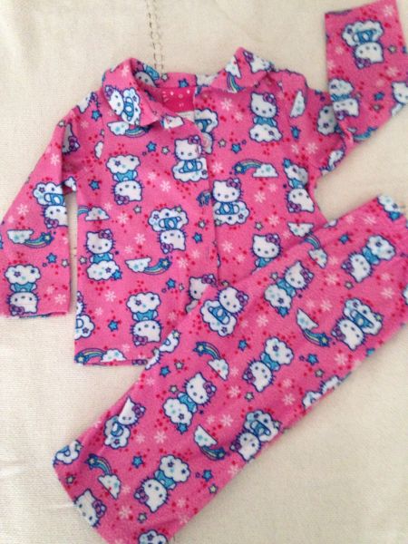 Pijama flanela Hello Kitty Tam 2 importado