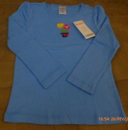 Camiseta Vaso de Flor - 4 - Gymboree