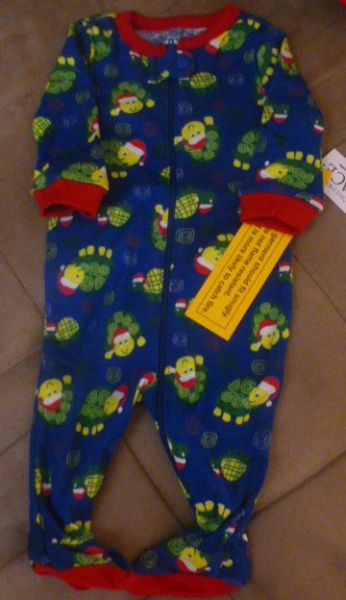 Macacão Pijama Tartaruga - The Children`s Place