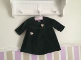 Body vestido veludo Childrens Place Tam 3-6 meses