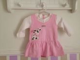 Blusa manga longa Chicco tamanho 3 meses
