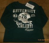 Camiseta University - 6 a 9 meses - The Children`s Place