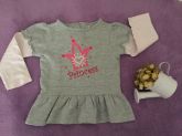 Blusa manga comprida Fisher Price tam 12-18 meses