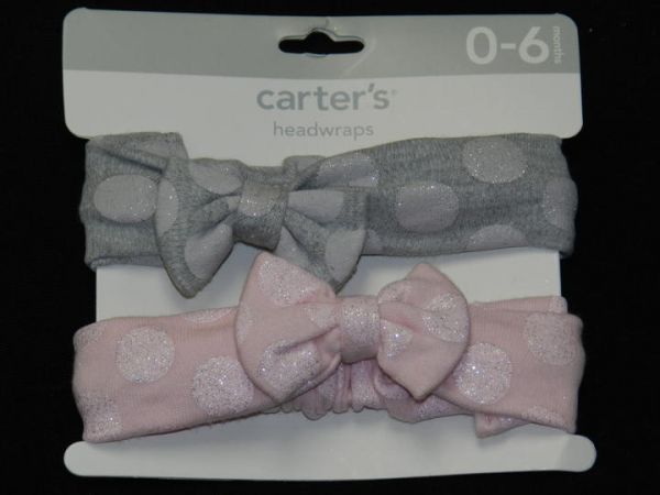 Kit 2 Faixas para Cabelo - Carter's